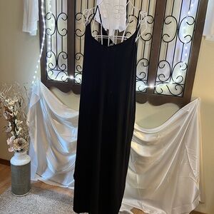 Maurices Elegant Black Maxi Dress